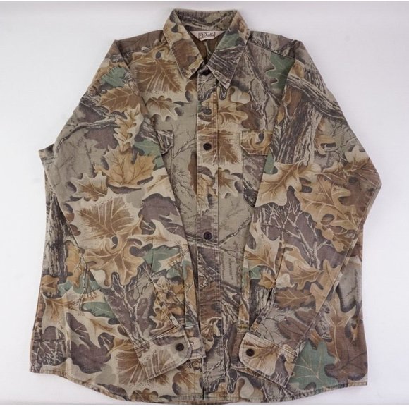 WALLS Button Front Shirt Jacket Camo Men's - Picture 1 of 6